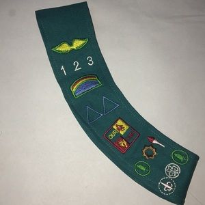 Doll girlscout sash (fits 18 inch dolls)